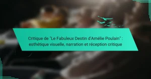 Critique de “Le Fabuleux Destin d’Amélie Poulain” : esthétique visuelle, narration et réception critique
